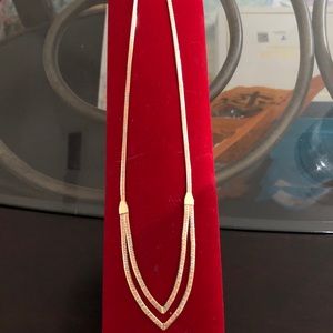 14K Tri Gold Necklace